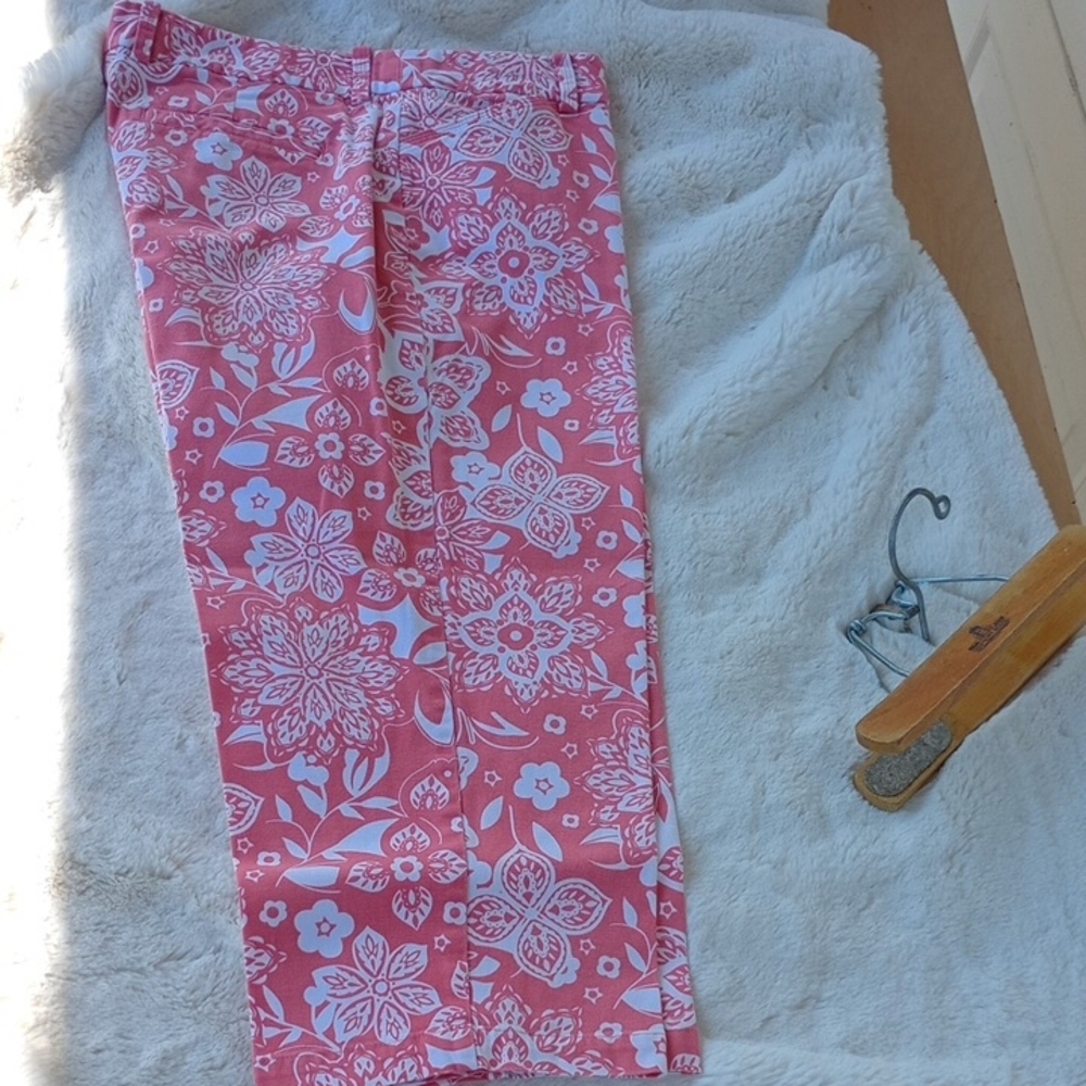 Liz Claiborne Pink Floral Bottoms